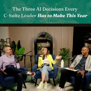 Let's talk about the leaders who are hesitating on AI - which ... lets be real... there is a lot of them.
Two weeks ago, I sat down with Greg Boone and Marc Sirkin for a Walk West webinar on the AI decisions every C-suite leader has to make this year, and what I love to focus on isn't the tech piece (duh!!! I'm a Chief PEOPLE officer.)
It's a mindset piece, and its an issue these days!
Greg calls it the "great unlearning" and I call it the infinite possibilities mindset. When something is new or hard or frustrating, we get scared, and when we get scared we tend to do one of three things. We retreat, we freeze, OR...
... we believe in the power of infinite possibilities. 🤩
A lot of leaders are freezing or stepping away from AI right now, and I don't think it's because they can't learn it. I think it's because they are scared of feeling behind or looking foolish or getting it wrong in front of the people who report to them. (I literally had a CEO tell me once she wasn't going to let her team use it to "write better emails.")
I understand that fear because I lived in it for a long time. I never felt techy enough to be in these conversations, let alone lead them. But having AI at my fingertips changed something for me, because now everything feels figure-out-able, and the thing I was most scared of became the thing that made me brave.
This is the exact fear I wrote about in Glass Ceilings & Sticky Floors, where so much of what holds us back is the waiting and the hesitating until we finally feel ready enough to begin.
So if you are sitting in that hesitation with AI, I want you to be honest with yourself about which one you are doing. Are you retreating, are you freezing, or are you choosing to believe in what is possible?
#ailiteracy #theaigap #womeninleadership #glassceilings